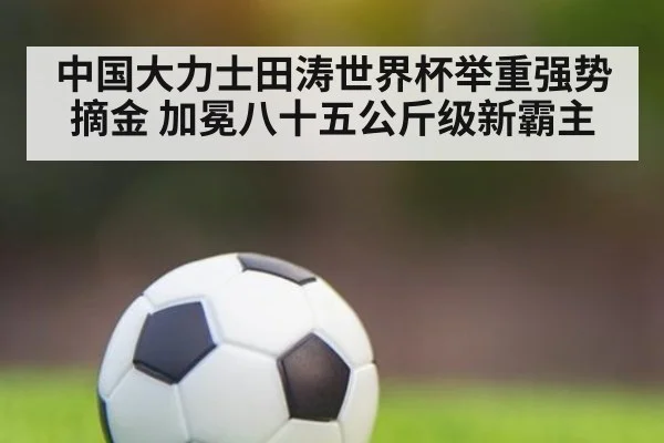 中国大力士田涛世界杯举重强势摘金 加冕八十五公斤级新霸主